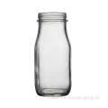 280ml Square Coffee Milk Glass Bottle